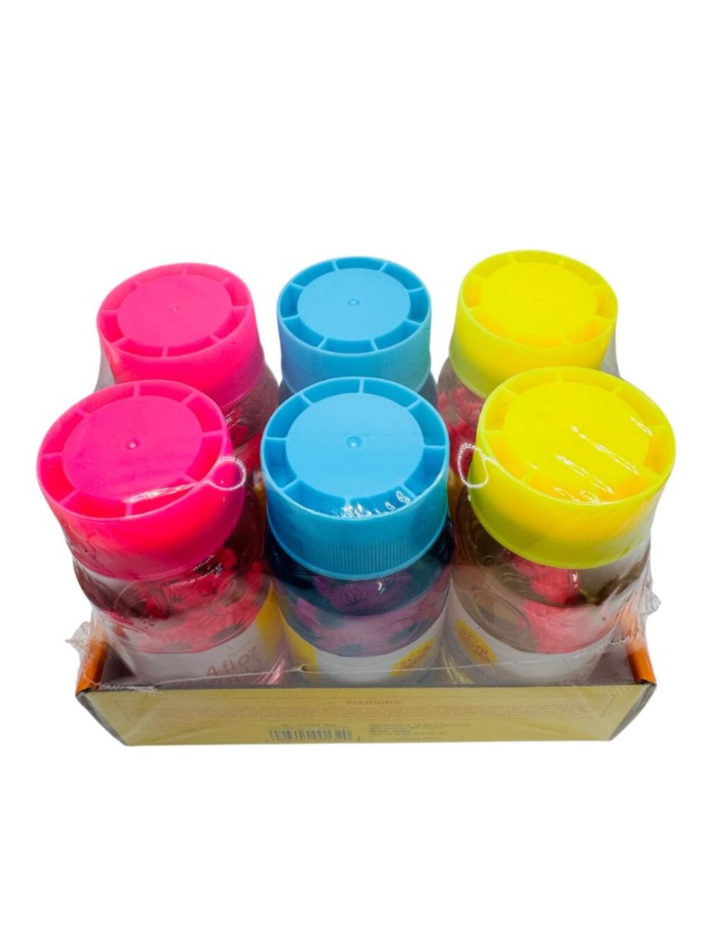 Sun Squad Bubble Solution Set 6-Pack With Wands 4 fl oz Each Non-Toxic Ages 3+ F - Picture 3 of 3